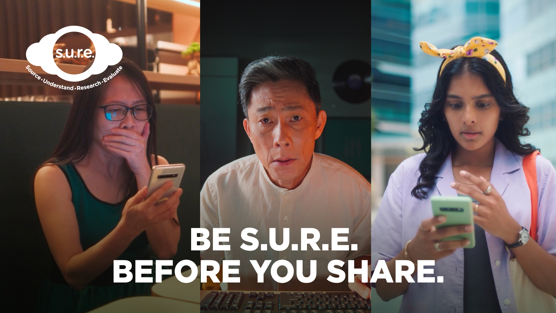 Be S.U.R.E. before you share